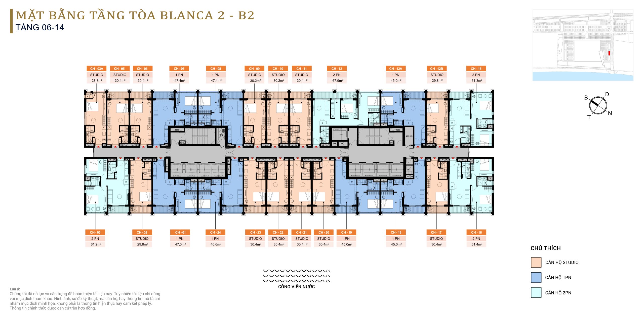 mat bang tang toa can ho blanca b2
